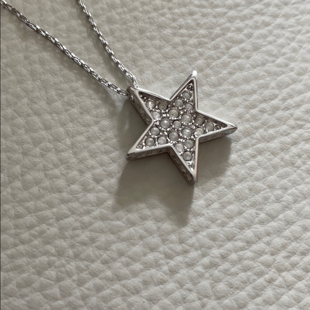 Authentic Swarovski Star necklace